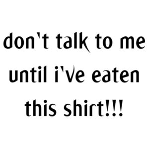 eaten this shirt - dark text Design